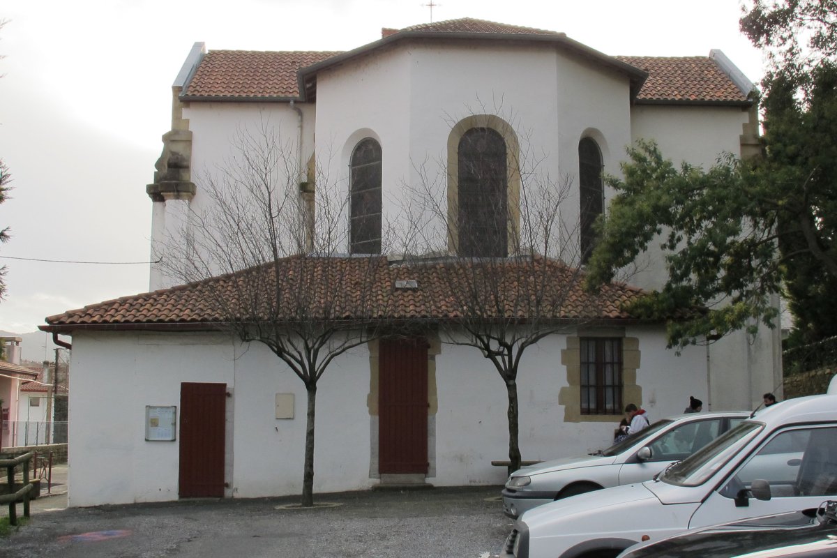 Santiago eliza Behobia auzoan, Urruña