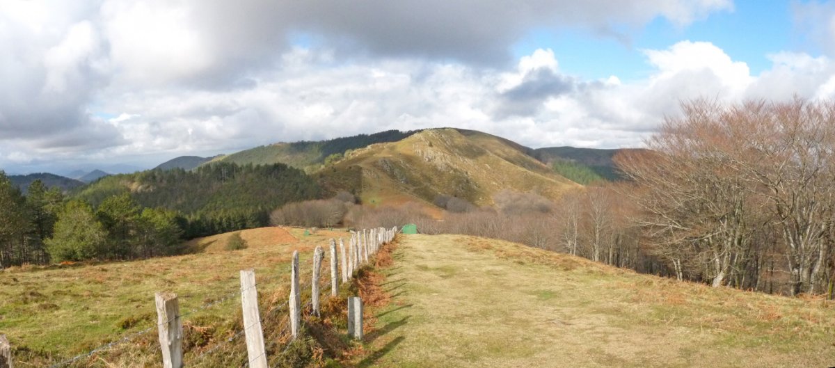 Bidango Gainetik Bianditza begira