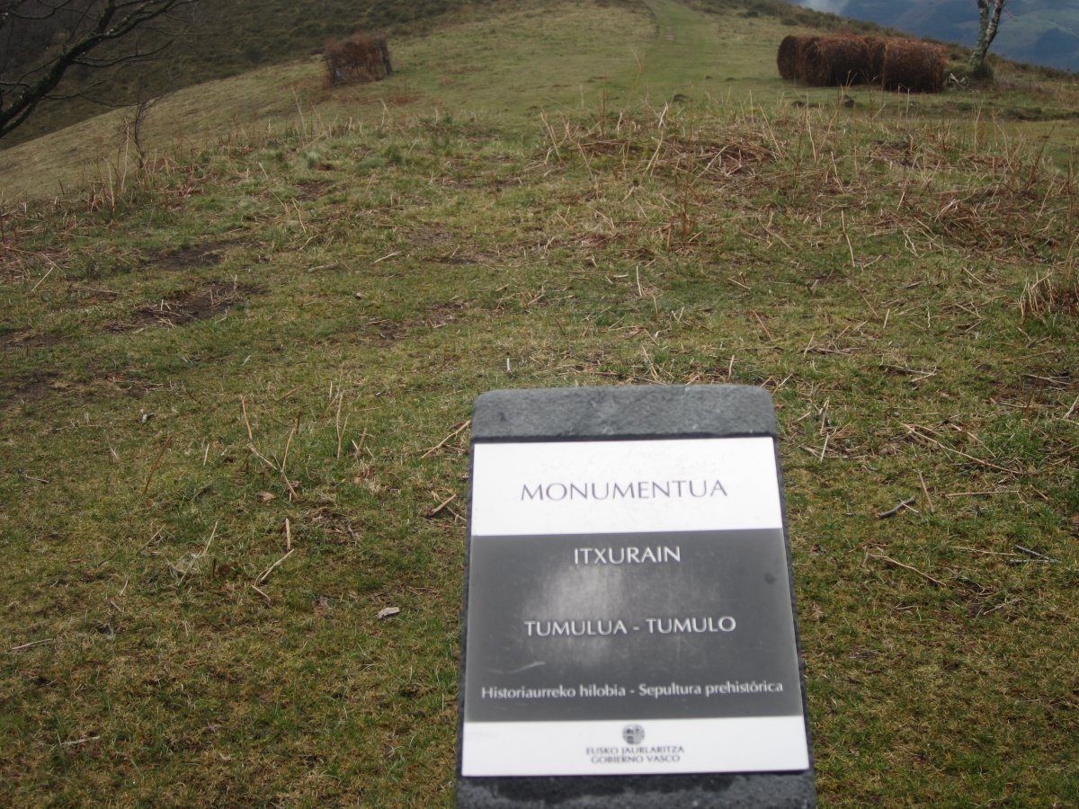 Túmulo Itxurain  (Marzo 2014)