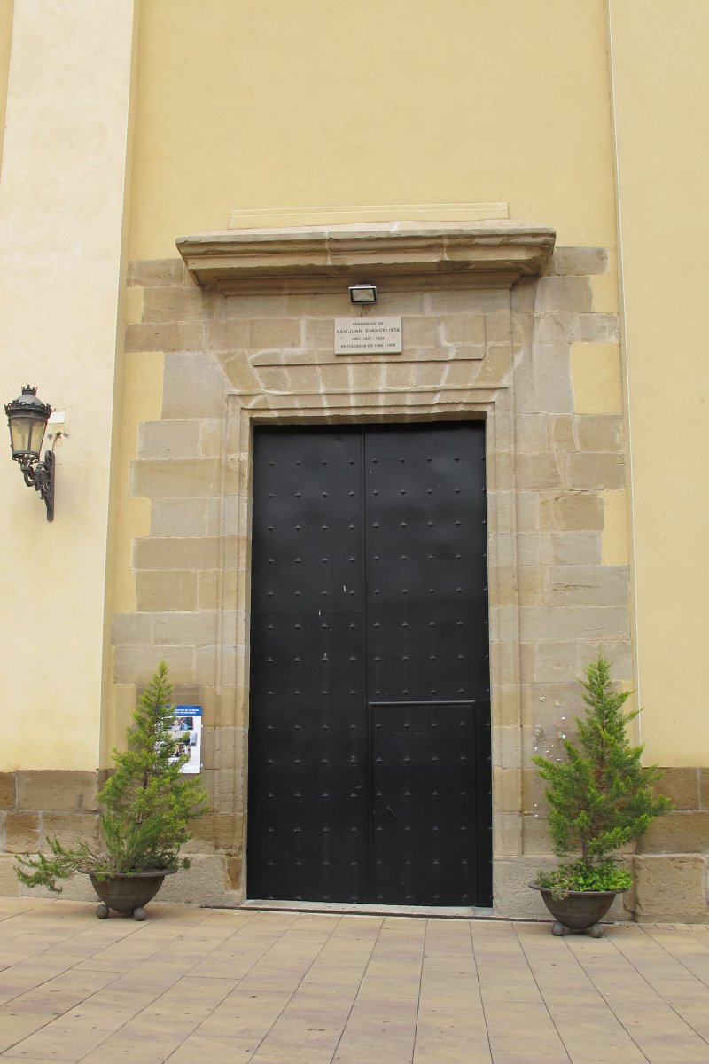 San Juan Evangelista eliza, Azkoien