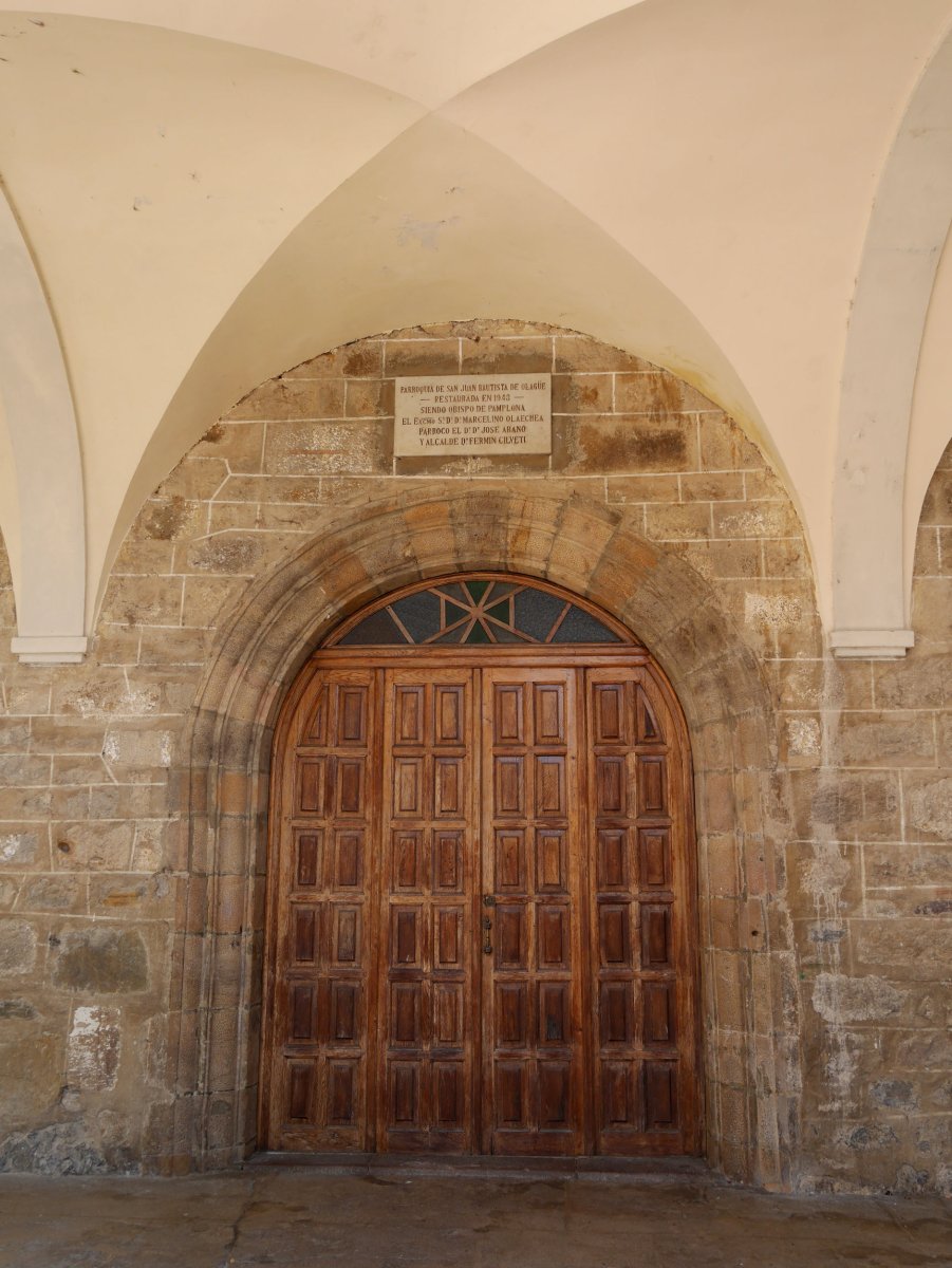 San Juan Bautista eliza, Olague