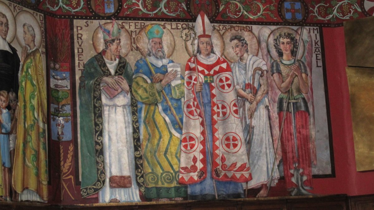 San Bizente eliza, Uztaritze