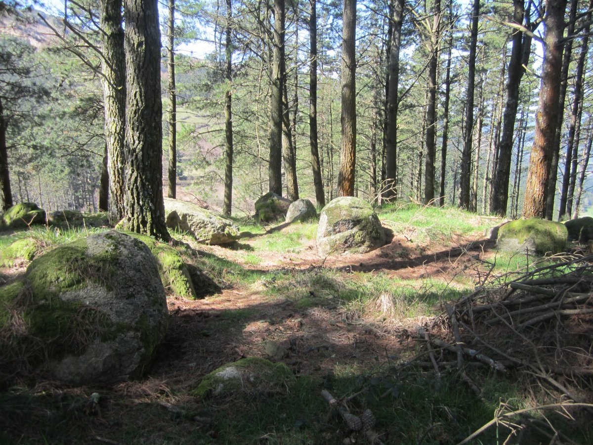 Túmulo Kanpaizulo  8 metros más abajo (Abril  2015)