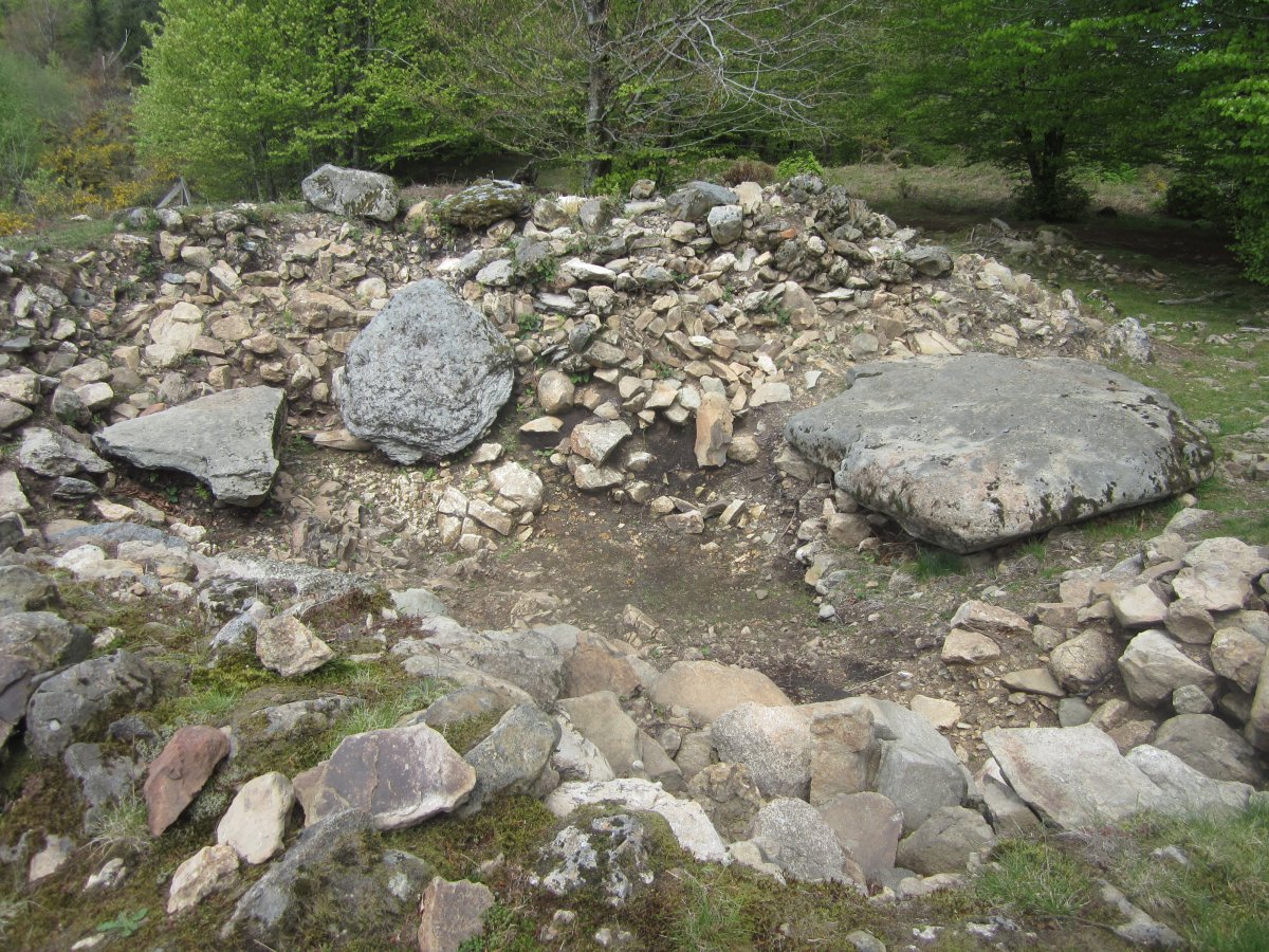 Dólmen Keixetako Egiya Hego   (Abril  2015)