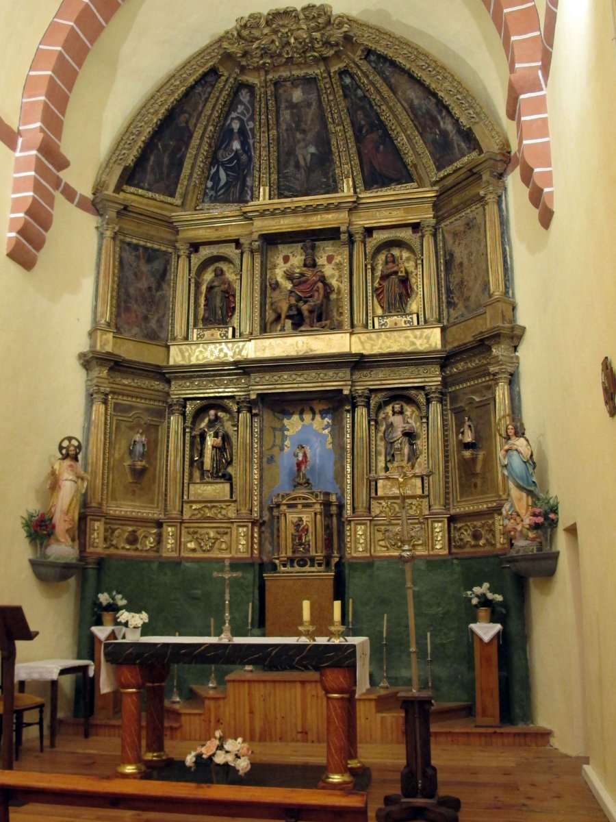 San Martín eliza, Ardatz-Itzagaondoa