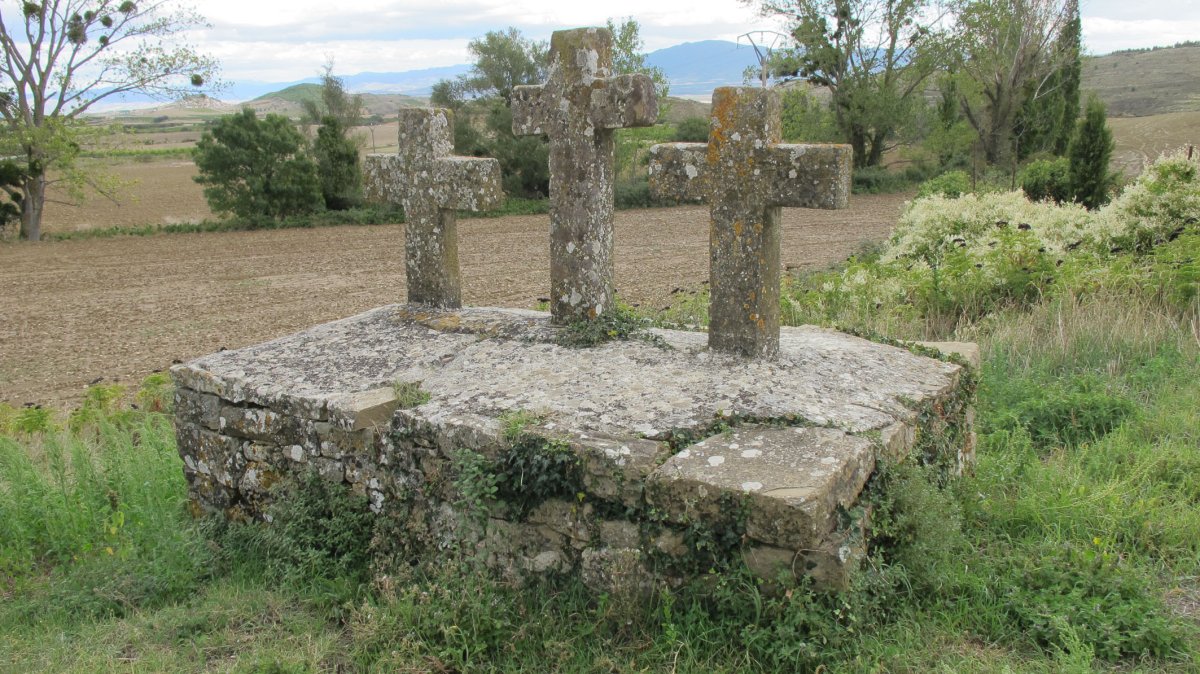 El Calvario gurutzbidea, Leatxe