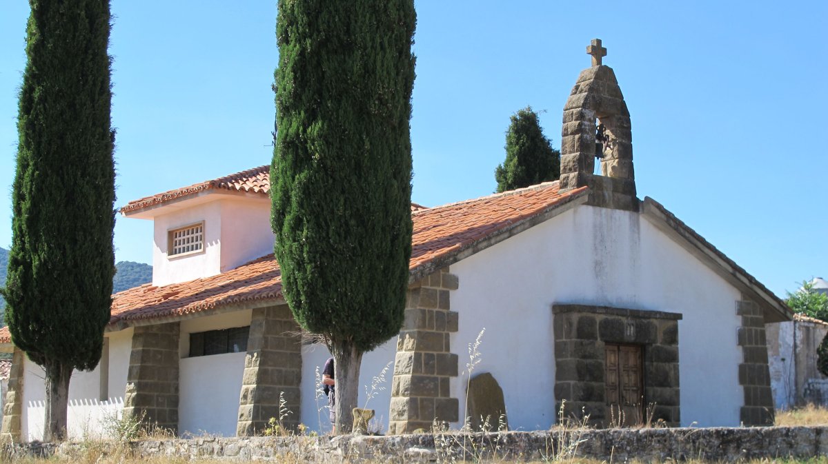 San Gabriel ermita, Peña-Xabier