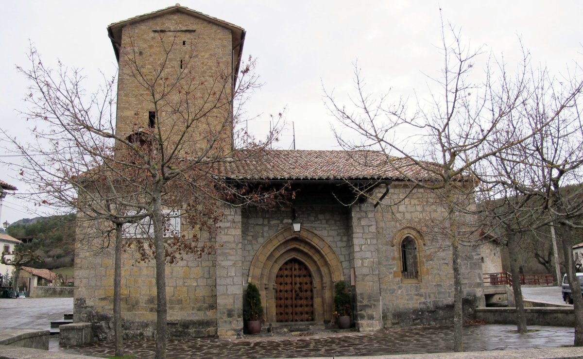 San Vicente eliza, Itzalle-Galoze