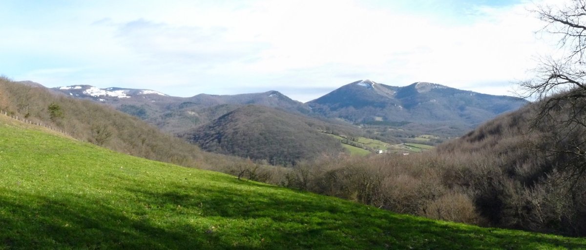 Baratxueta-Oihartzabal gainak Aldegiko lepotik