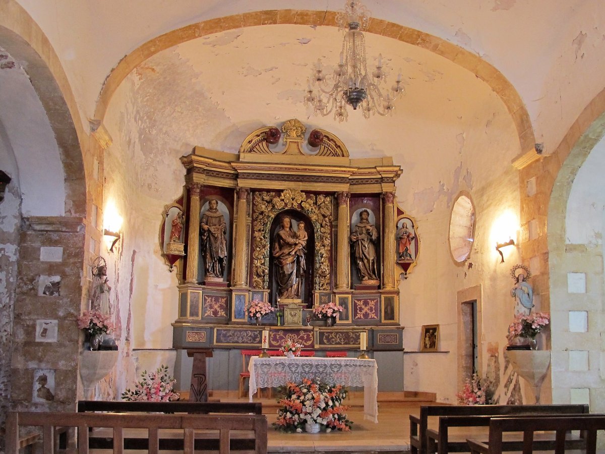 San Andres eliza, Hiriberri-Artzibar