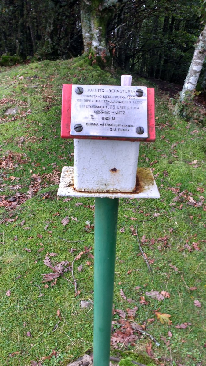 Arranoaitz tontorra (895m)