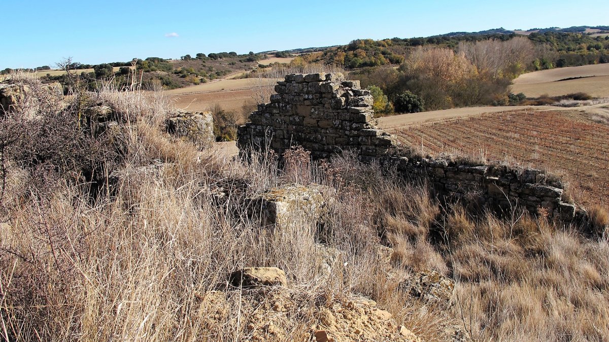 Okina ermitaren hondakinak, Morentin