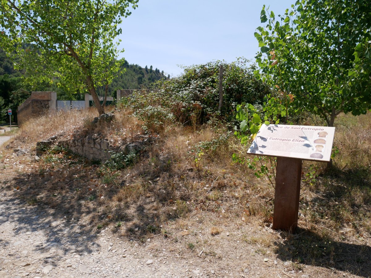 San Eutropio (hondakinak), Gares