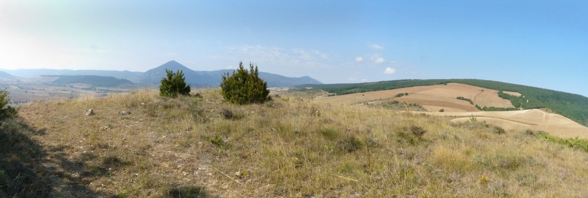 Takoa dagoen gaina, panoramika zabalekoa