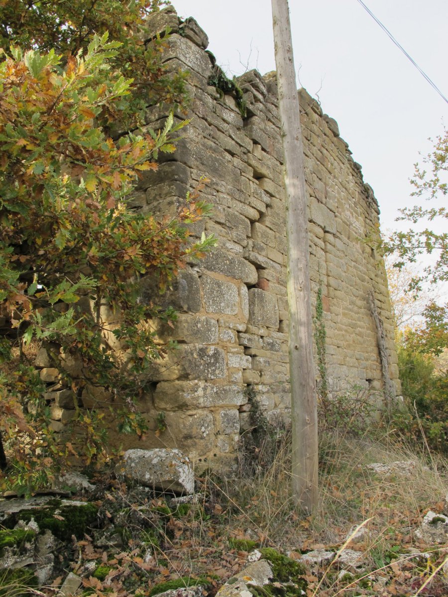 Santa Maria ermitaren hondakinak, Leotz