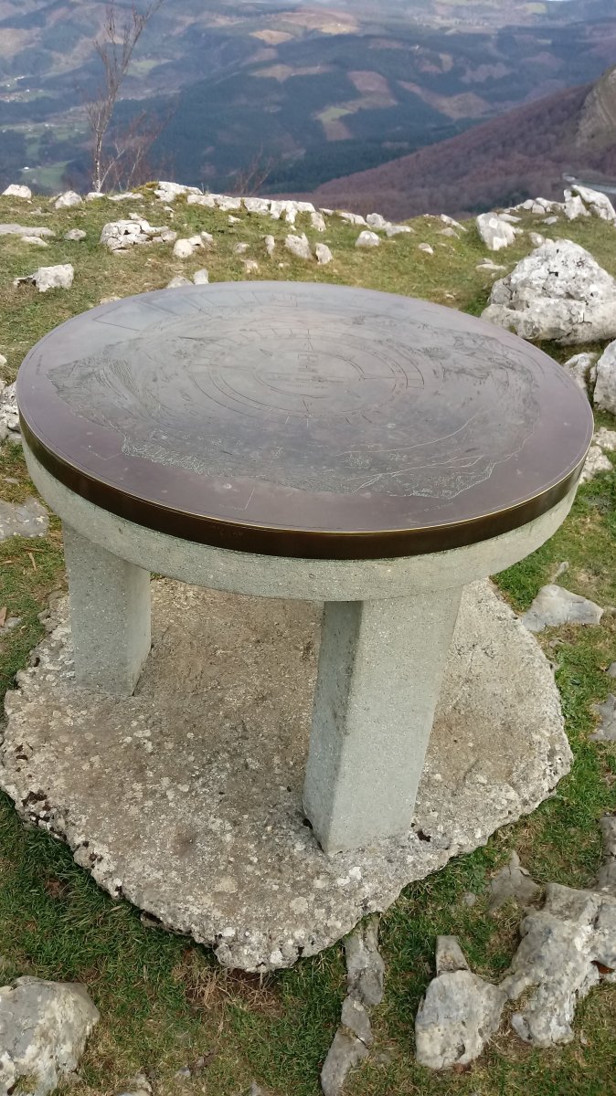 Pelotaleku (1086m) norabide mahaia