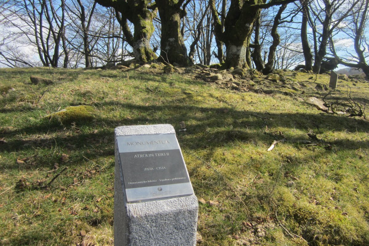 Cista Atxolin Txiki II Oeste (Marzo 2019)