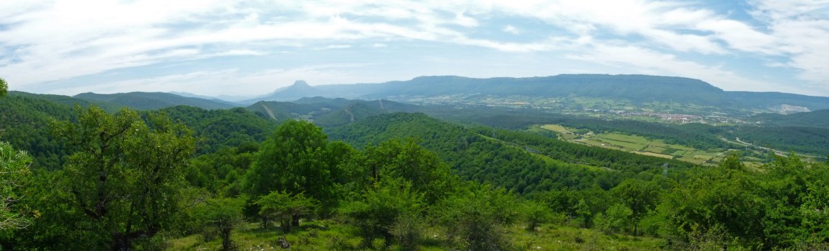 Ikuspegi zabala Aizkaiatik