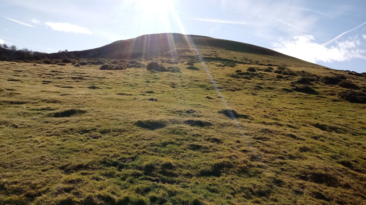 Beloki (1276m) azken zatia iparretik