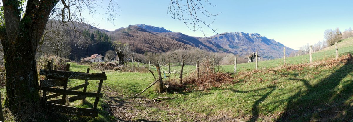 Otzaurte aldeko ikuspegia