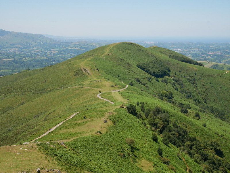 Atxulegi Soporroko tontorretik ikusita