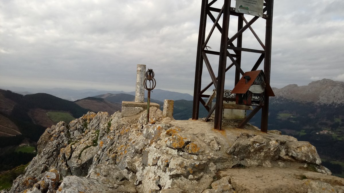 Murugain (776m) tontorra eta postontziak