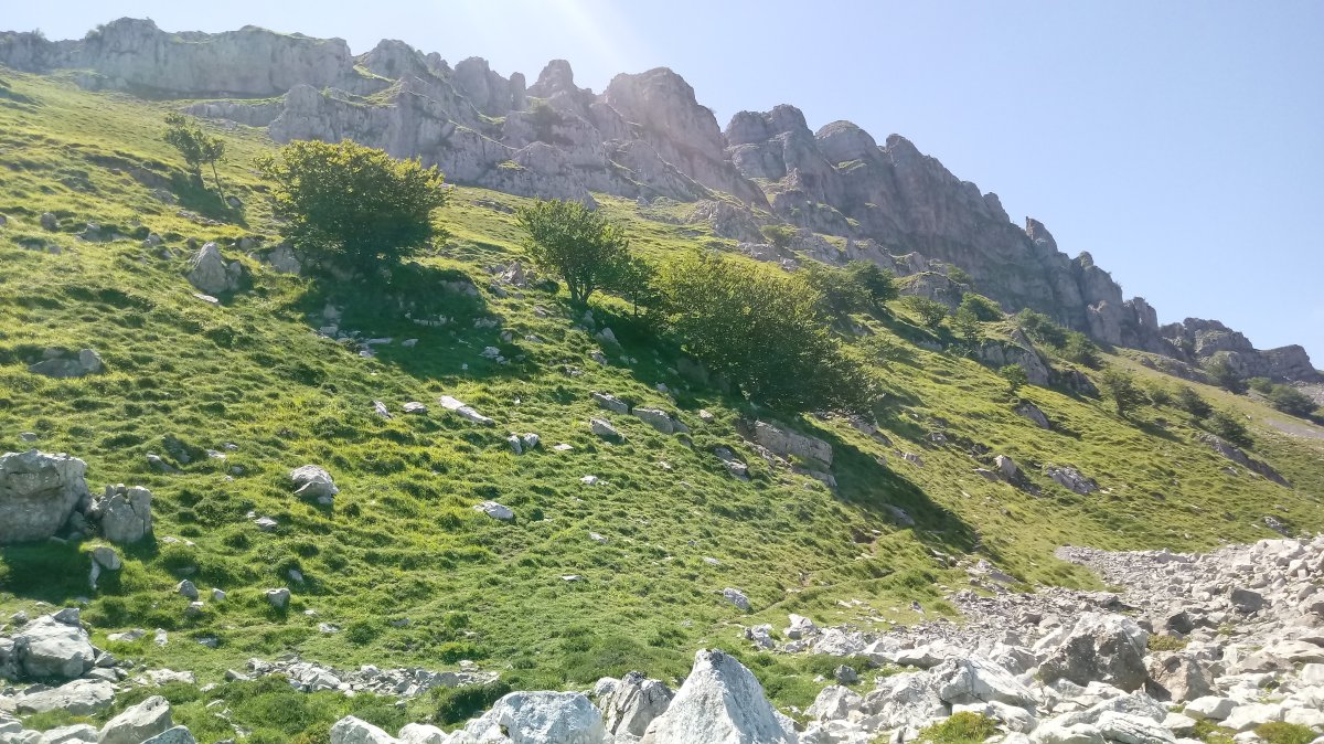 Aldamin (1376m) iparraldetik