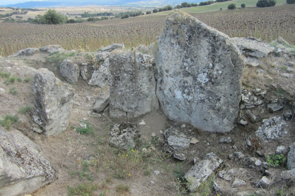 Dólmen La Mina (Septiembre 2017)