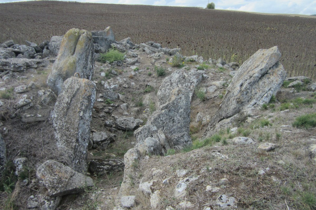 Dólmen La Mina (Septiembre 2017)