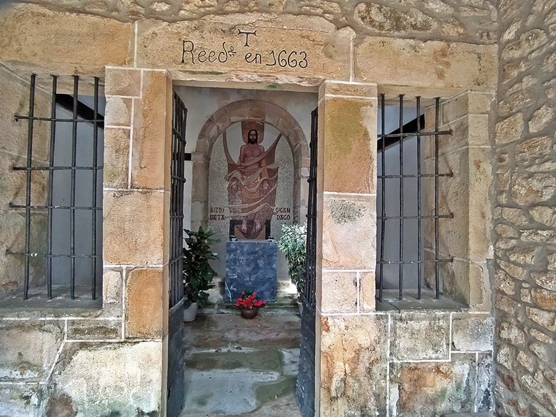 kristoren Ermita. Urkiola. Abadiño