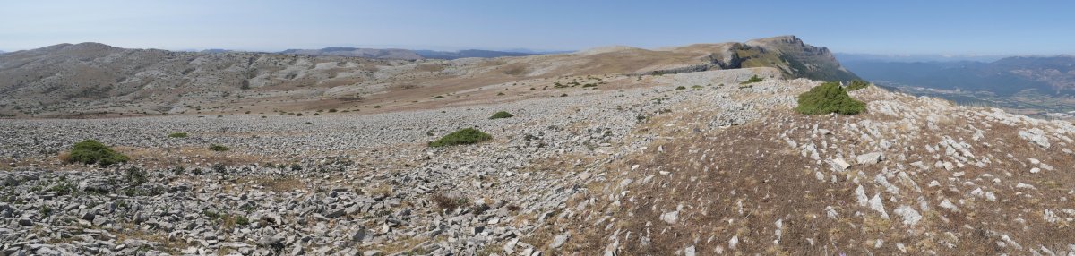 Amorro gailurretik mendebaldera begira