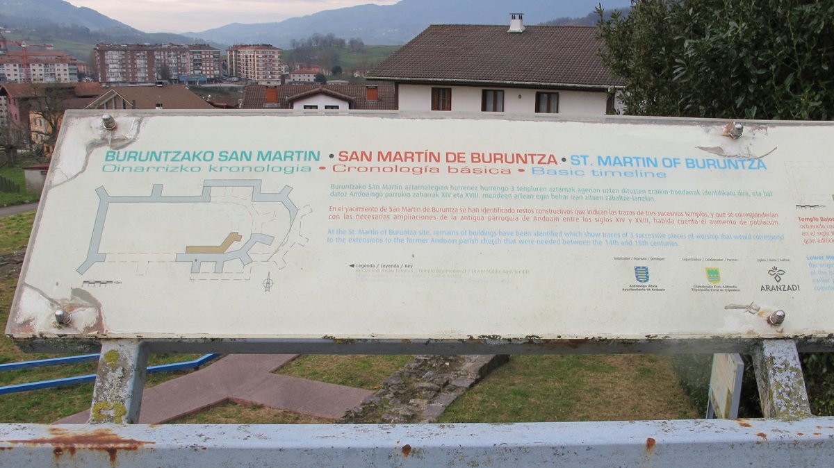 Buruntzako San Martin eliza, Andoain