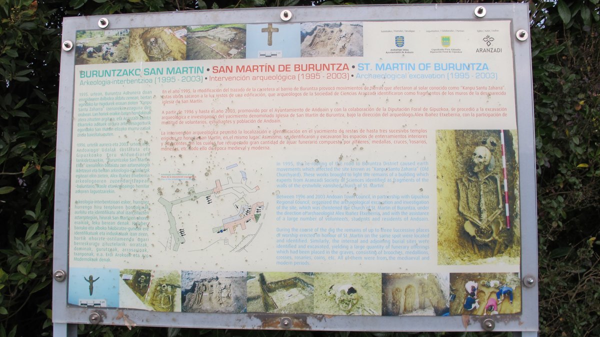 Buruntzako San Martin eliza, Andoain
