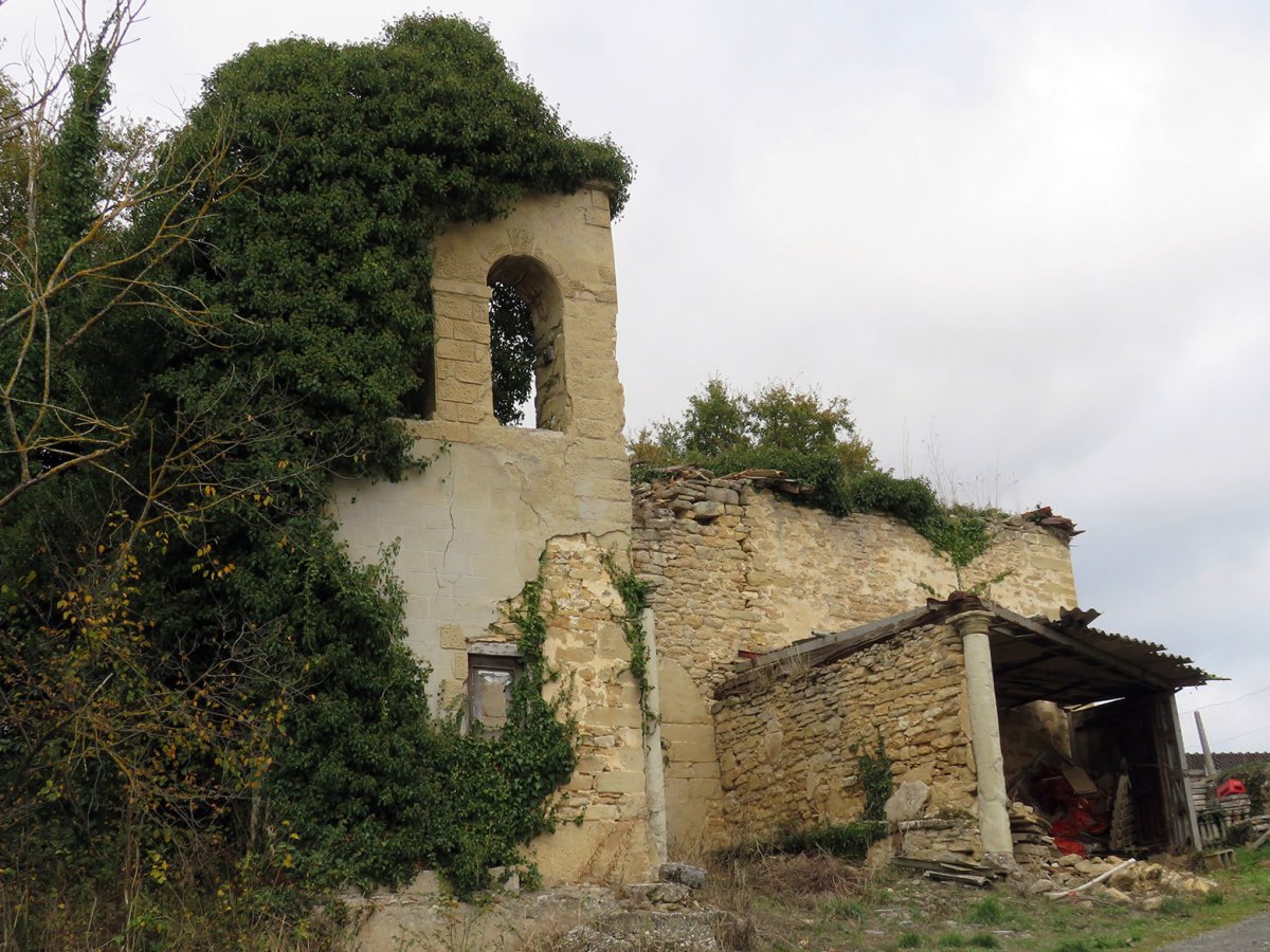 Santa Justa eta Rufina elizaren Hondakinak, Villaluenga-Erriberagoitia