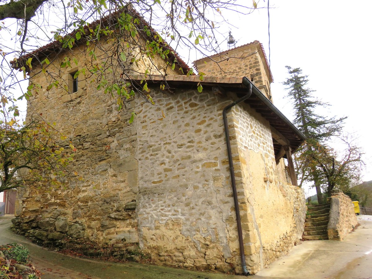 San Gines eliza, Basquiñuelas-Erriberagoitia