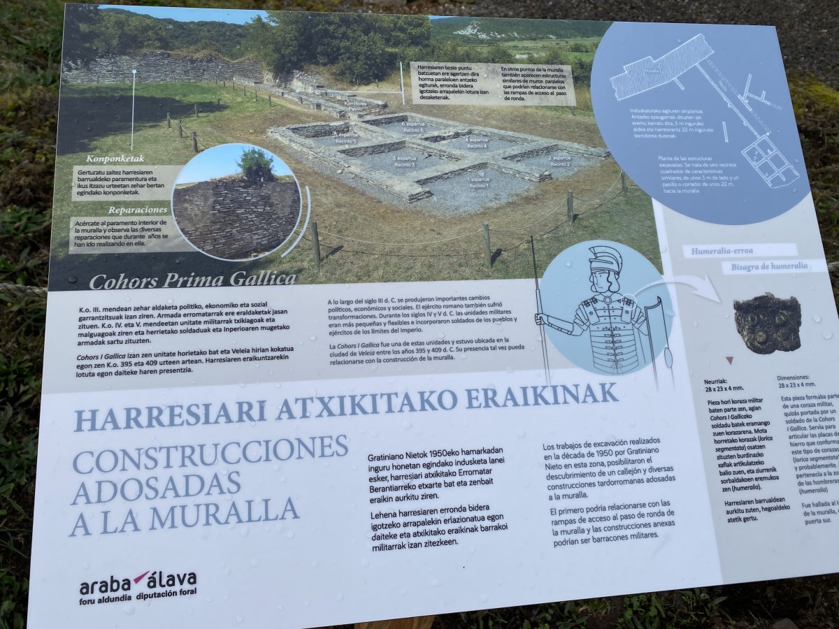 Harresiari Atxikitako Eraikiak. Iruña Oka (Iruña Veleia)