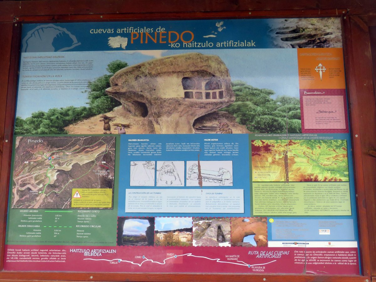 Santiago nekropolia, Pinedo-Gaubea