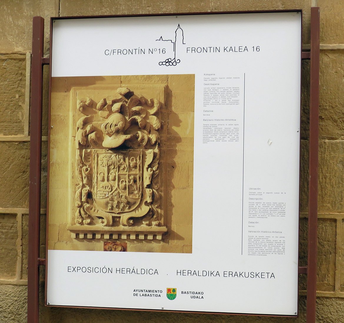 Etxea (El Frontin Kalea 16), Bastida