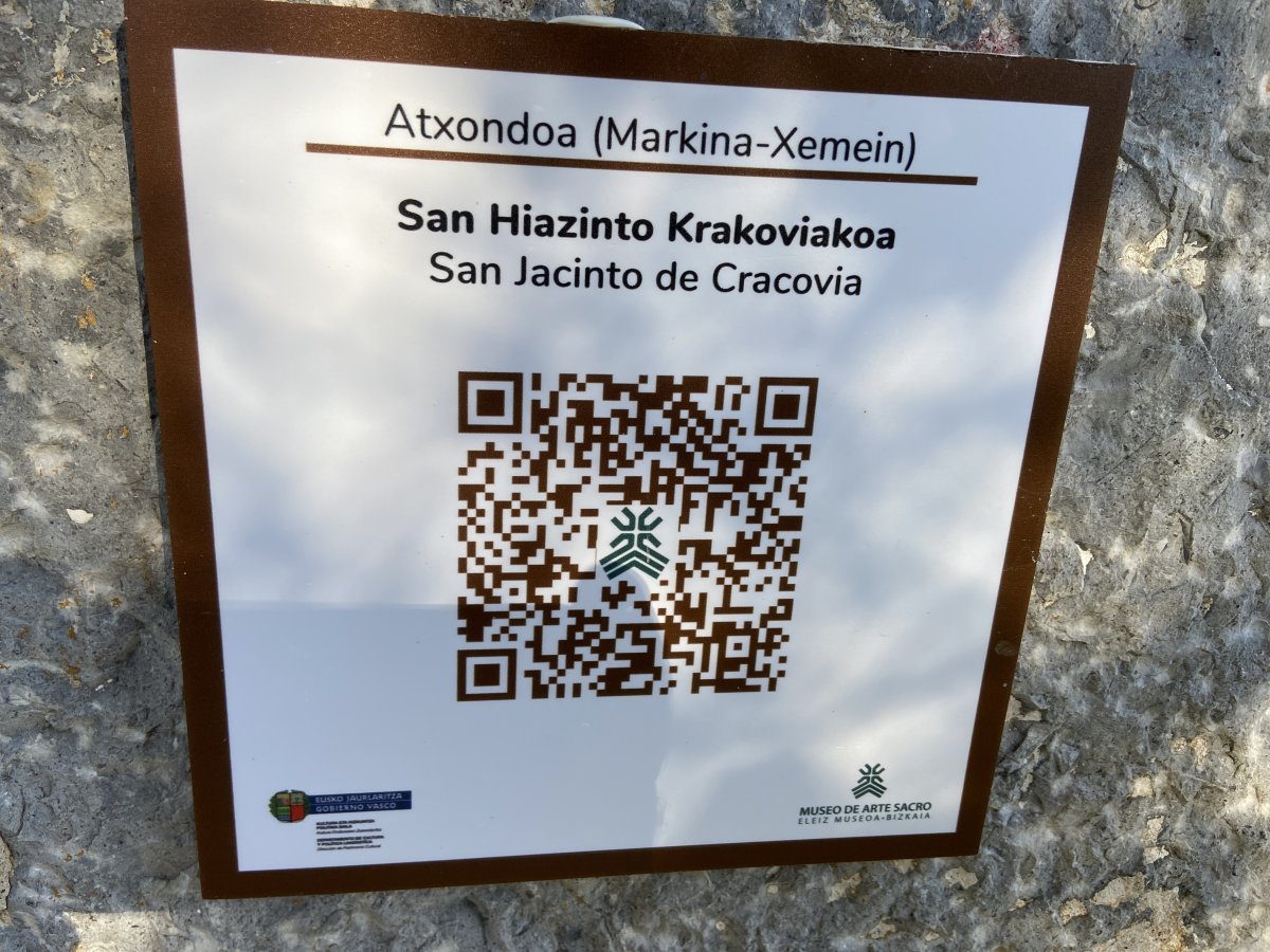 Cracoviako San Jazinto Ermita. Markina-Xemein (Atxondoa)