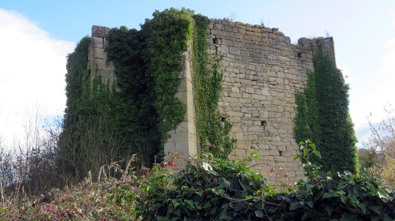 Done Mikel ermitaren hondakinak, Caicedo de Yuso-Lantaron