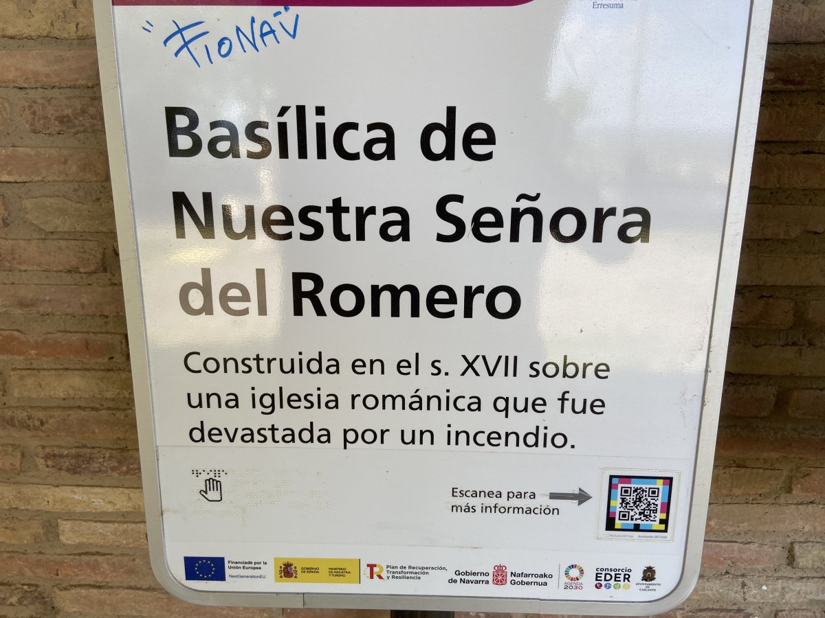 Nuestra Señora del Romero Basilika. Cascante