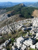 Bargondia eta mendebaldeko bizkarra tontorretik