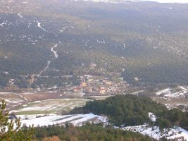 Escota desde la cima.