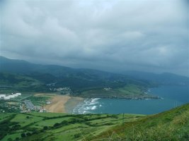 Vistas de la playa de La Arena