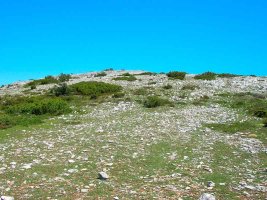 Ascenso desde el collado de Coronas.