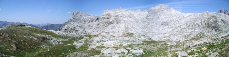 El Cable eta Horcadina de Covarrobres lepoaren arteko bidetik mendebaldera ikuspegia