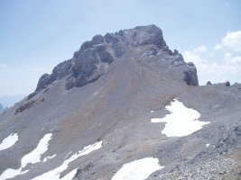 Mendebaldetik, La Canalona lepotik ikusita
