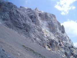 Peña Olvidada ipar-mendebaldetik ikusita