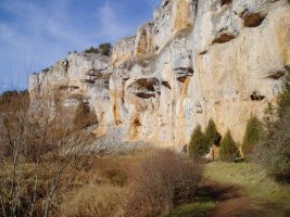 Arroilaren erdialdeko paisaia