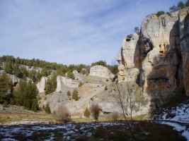 Arroilaren erdialdeko paisaia